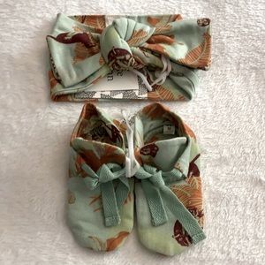 Kate Quinn bamboo bootie & headband bundle- Monkey